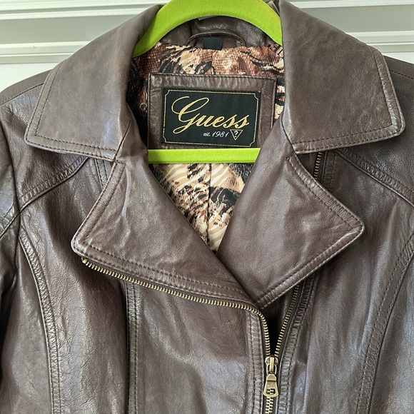 Guess leather jacket - Picture 2 of 7